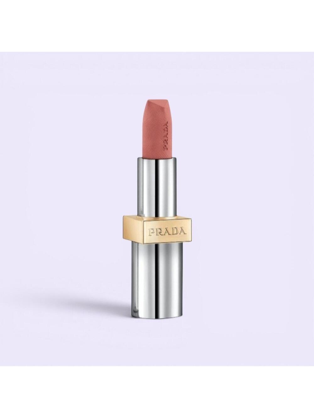 Prada Monochrome Hyper Matte Brick Pink P60 Full Size Lipcolor NIB